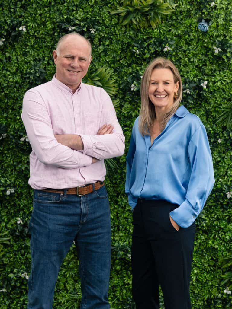 Ian Hood, Co-founder and new Executive Chair at Babel PR, and Narelle Morrison COO and co-founder of Babel PR