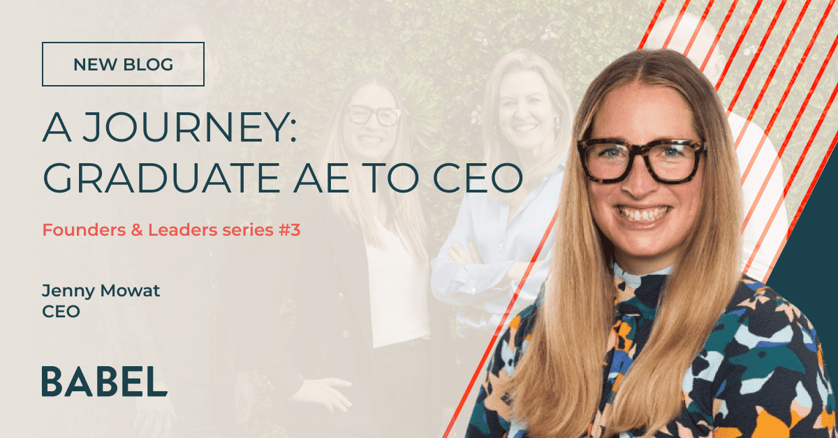 PR journey - AE to CEO