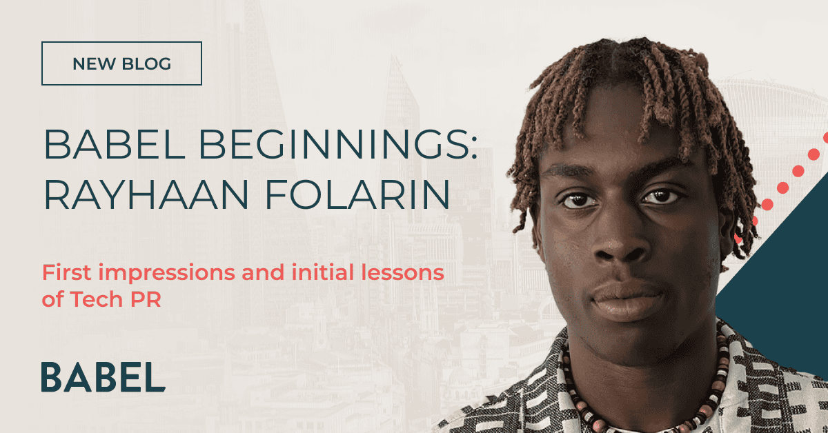 Babel Beginnings: Rayhaan Folarin